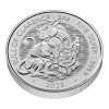 bull of clarence 2oz silver reverse edge