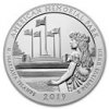 2019 5 oz silver atb american memorial park mp 171379 slab