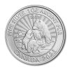 2023 canada 1 oz 5 silver the majestic polar bear and cubs 272240 slab