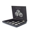 volterra presentation case for 20 chinese panda silver coins in original capsules