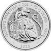 Stříbrná mince Tudor Beasts - Queen’s Panther 2 oz 2025