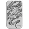 australia 2025 dragon rectangular ag9999 1 oz bu