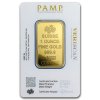 1 oz gold bar pamp suisse lady fortuna veriscan in assay 82236 obv