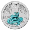 2025 australia 1 oz silver lunar snake bu colorized siii 312115 rev