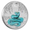 2025 australia 1 oz silver lunar snake bu colorized siii 312115 b