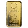 1 gram gold bar austrian mint kinebar design in assay 78373 A