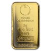 2 gram gold bar austrian mint in assay 78376 Rev
