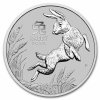 2023 australia 1 oz platinum lunar rabbit bu series iii 260818 slab