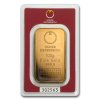 100 gram gold bar austrian mint in assay 78380 Slab
