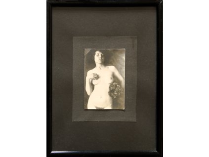 frantisek drtikol zena s kytici FP