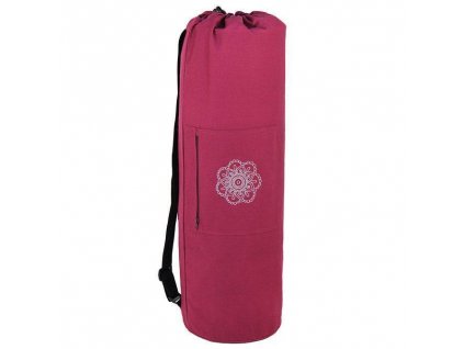 subcx yoga schurwollmatten tasche baumwolle aubergine z1