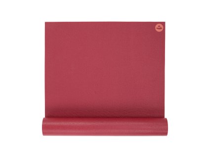 yrar yoga meditation pilates yogamatte rishikesh premium 60 bordeaux above halb gerollt