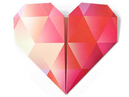 origami srden pn polibek s vn broskv nadace pomozte dtem z1