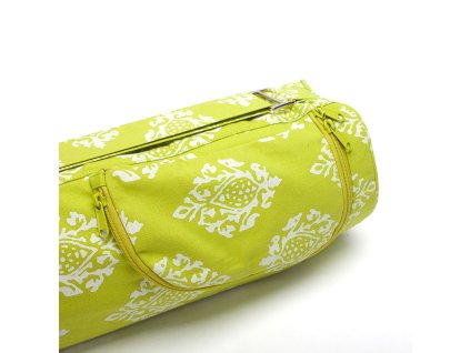 541lo yoga gemusterte yogatasche asana bag 60 ornament limone aussentasche