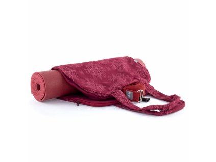 544ml yoga maharaja collection yogatasche namaste bag lotus berry variante