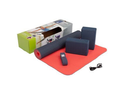 Yoga set modrý