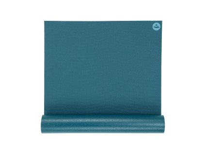yrab yoga meditation pilates yogamatte rishikesh premium 60 blau above halb gerollt