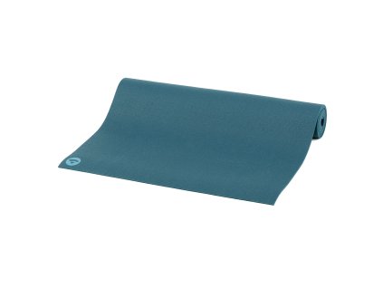 yrab yoga meditation pilates yogamatte rishikesh premium 60 blau halb gerollt