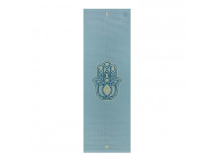 896tohh leela collection yogamatte bodhi hellblau ausgerollt