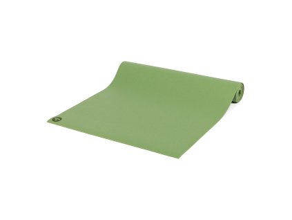 680ap rishikesh bodhi yogamatte apfelgruen halb gerollt