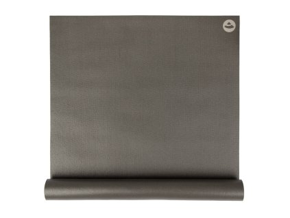 470t yoga meditation pilates reiseyogamatte rishikesh travel taupe oben halb gerollt