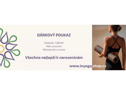 Dárkový poukaz 1.000 Kč