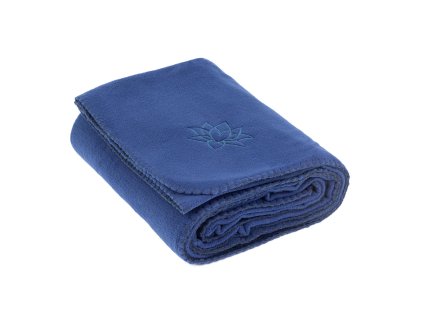 991db asana blanket fleece yoga bodhi dunkelblau (1)