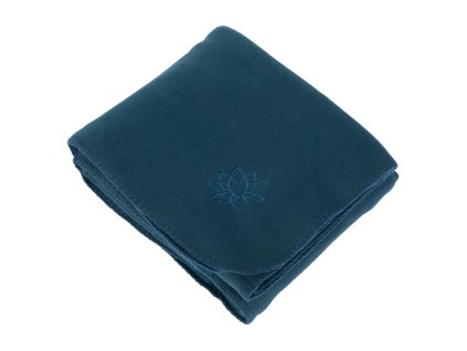 991db asana blanket bodhi lotus meditation dunkelblau full