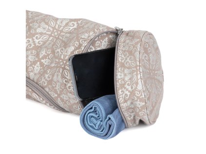 541at maharaja asana bag bodhi taupe liegend detail 2