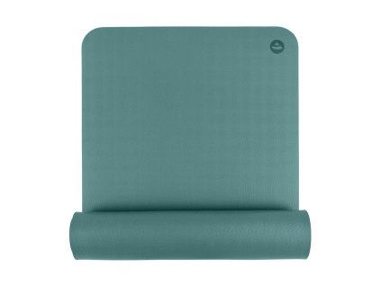 659ab eco pro diamond 6mm yoga matte bodhi halb gerollt arctic blau