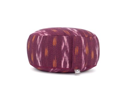 306wr yoga ethno collection rondo ikat weinrot