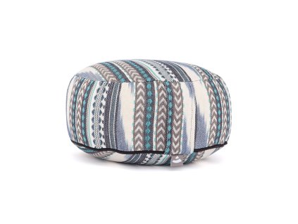 306sw yoga ethno collection rondo ikat schwarz weiss blau