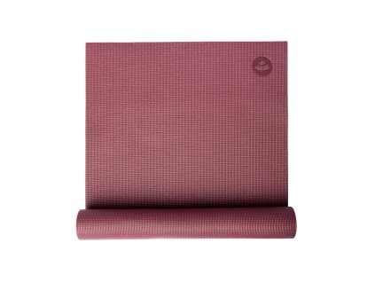 996rpl yogamatte bodhi halb gerollt red plum