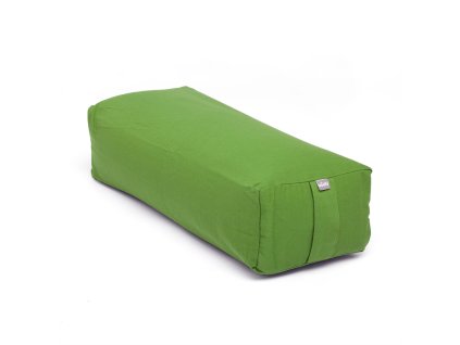 155g yoga zubehoer salamba bolster eco dinkelhuelsen olivegruen
