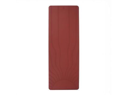 630sre phoenix yogamatte yoga bodhi red earth ausgerollt 1