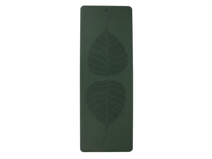 630gdl phoenix yogamatte yoga bodhi forest green ausgerollt(2)