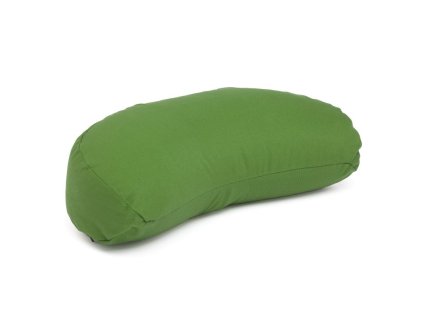 BODHI Meditační polštář YOGI MOON ECO, zelená, pohankové slupky