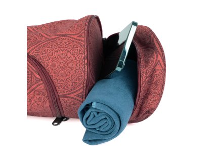 541mr maharaja asana bag bodhi dunkelrot liegend detail 2