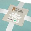 991mbl asana blanket bodhi lotus meditation mineral blue verpackt