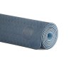 887bh yoga meditation pilates yogamatte flow dunkelblau hellblau close up