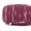 306wr yoga ethno collection rondo ikat weinrot closeup