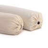 rbcpu hygiene bezug yoga hilfsmittel bolster bodhi beige frontal closeup