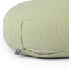 193hg meditation meditationskissen rondo classic gro abnehmbar detail hellgrn(1)