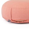 193kr meditation meditationskissen rondo classic gro abnehmbar detail korallenrot(1) (1)