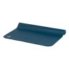 657b yoga meditation pilates naturkautschuk yogamatte ecopro travel ozean halb gerollt (1)