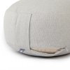 170gr meditation meditationskissen rondo classic abnehmbar detail grau