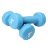 2ndb Fitness Mad Neopren Hanteln 2 kg blau