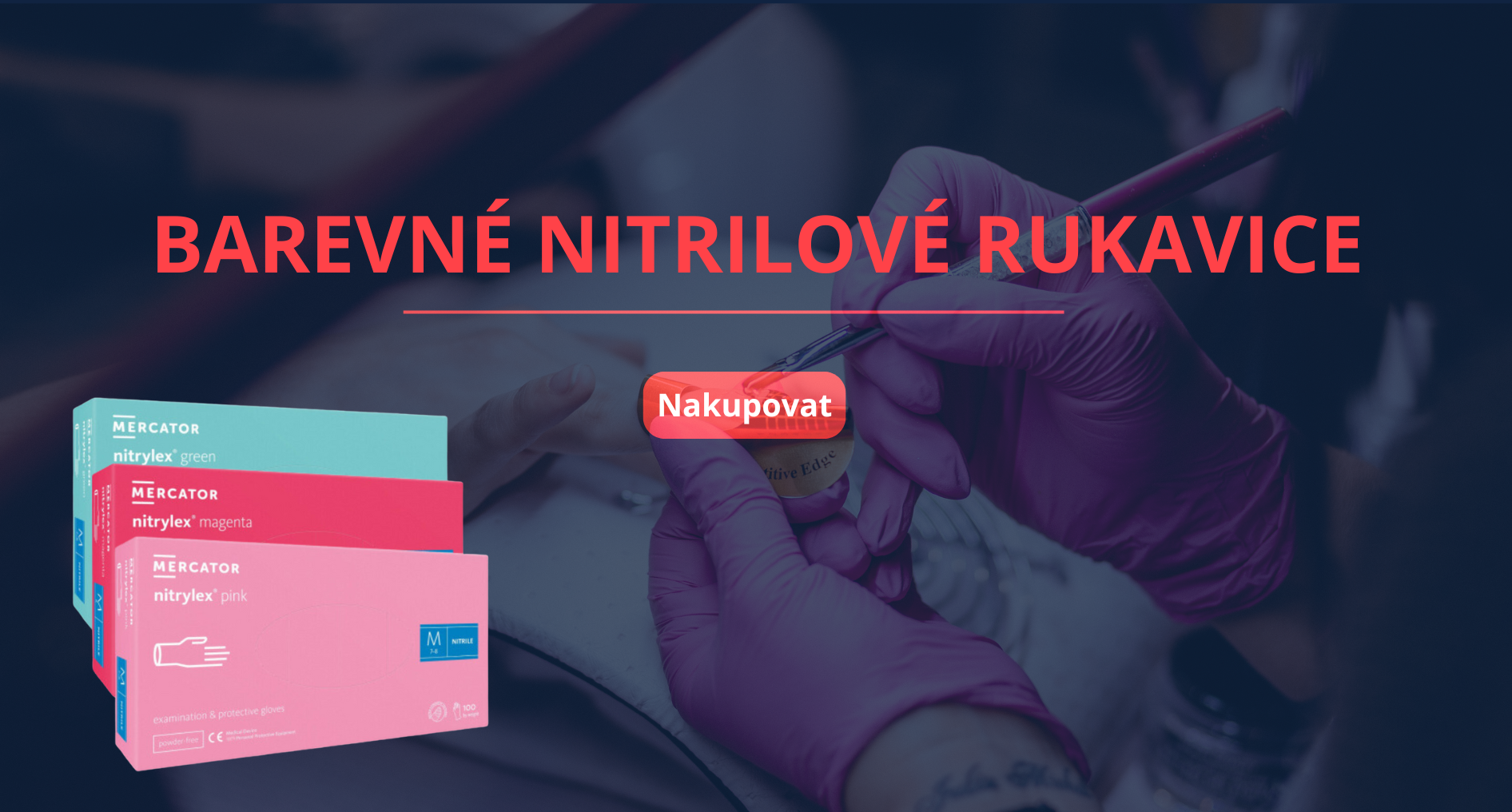 Barevné rukavice