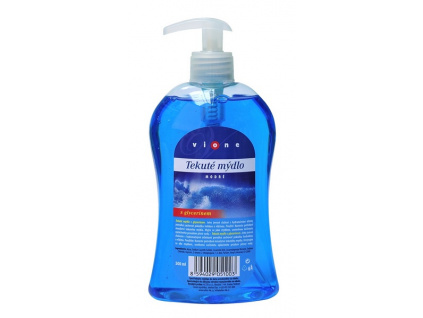 Vione tekuté mýdlo 500ml modré s glycerinem, čiré s pumpičkou