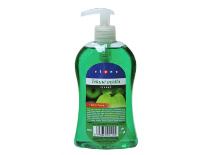 Vione tekuté mýdlo zelené s glycerinem,čiré 500ml s pumpičkou
